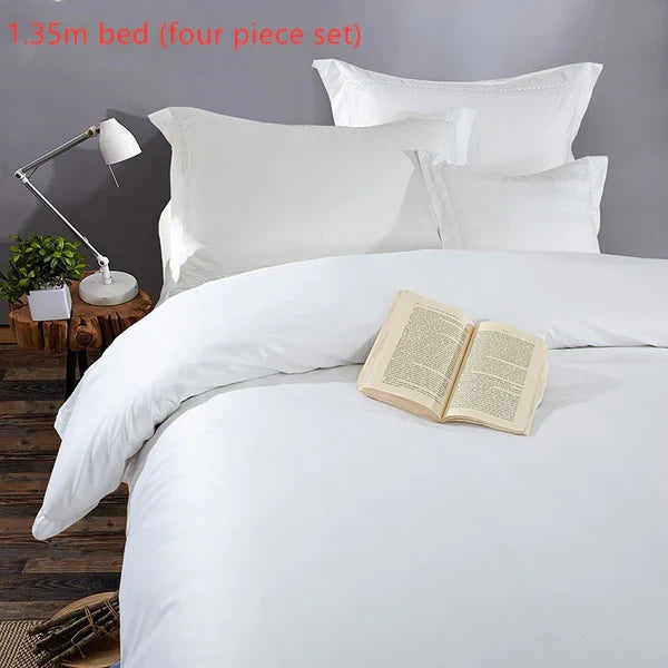 Splendas 100% Cotton Satin Bedding Set – Soft Breathable 4-Piece | 5 US Sizes
