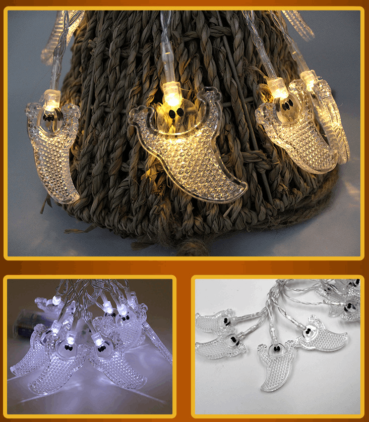 Halloween Decoration LED Pumpkin String Lights Lantern