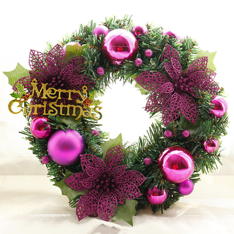 Christmas Wreath Decoration Festive Home Garden and Mall Door Decor