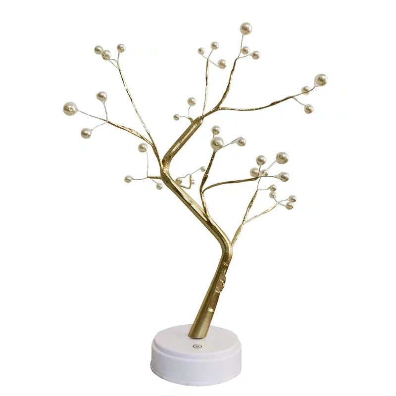 LED Copper Wire Bedroom Tree Lamp | Decorative Night Light for Home Décor