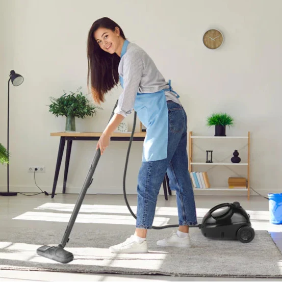 1500W Steam Floor Cleaner with 13 Accessories 1200ml Portable Steam Mop for Home