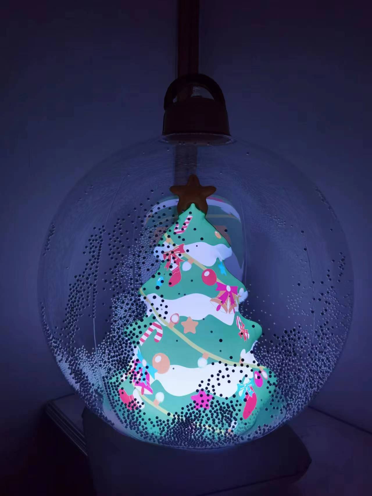Inflatable Christmas Balls Hanging Crafts Outdoor Holiday Decorations for Home