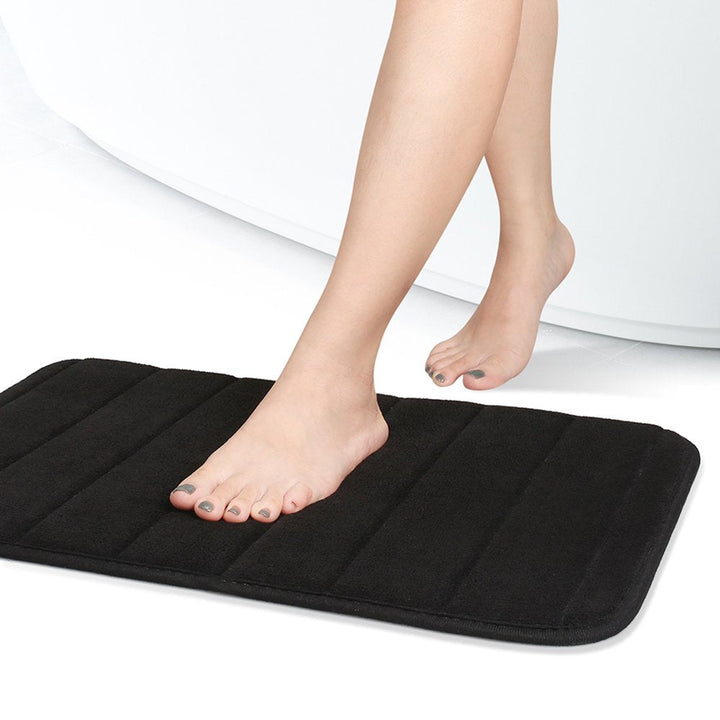 Soft Shaggy Anti-Slide for Bathroom Floor Rug