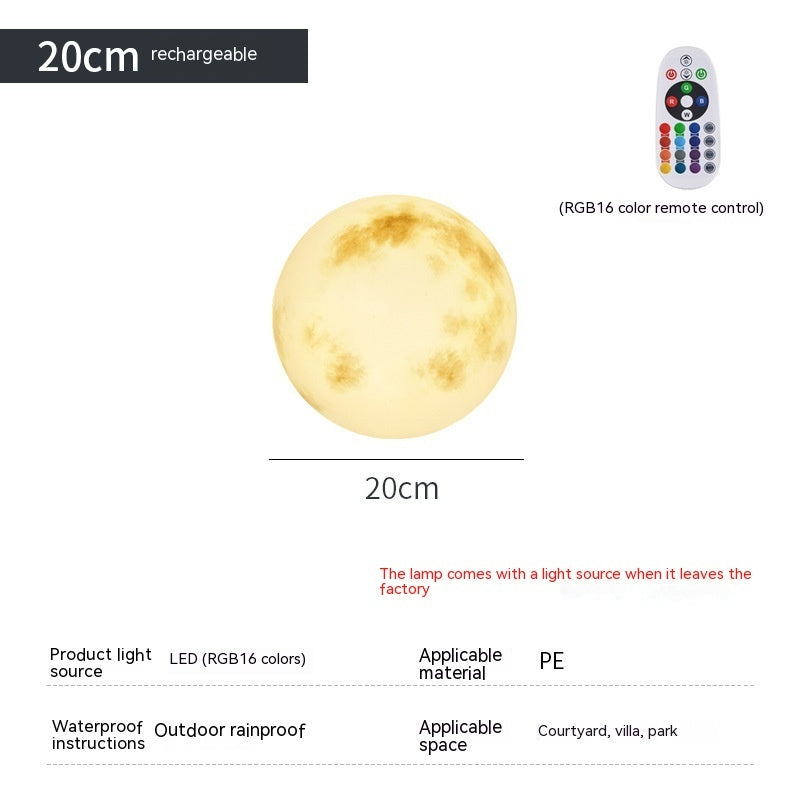 Moon Light Outdoor Waterproof Courtyard