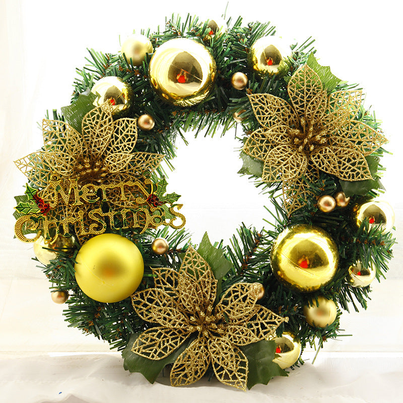Christmas Wreath Decoration Festive Home Garden and Mall Door Decor