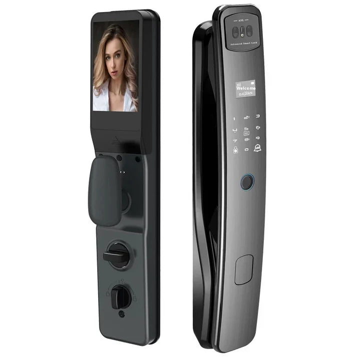 Home Fully Automatic Fingerprint Smart 3D Face Recognition Lock
