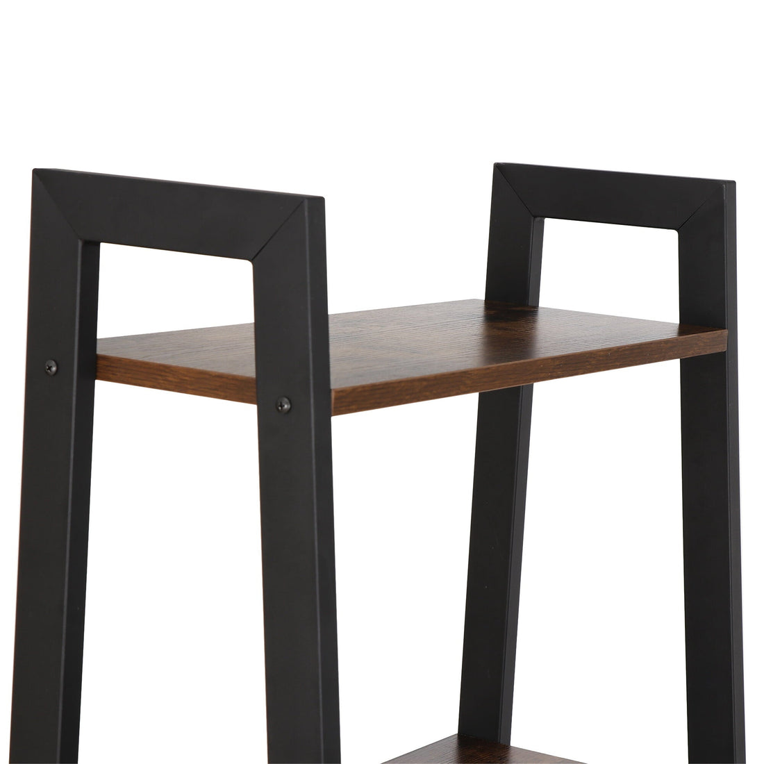 Modern Wooden Bookshelf, 4-Tier Ladder