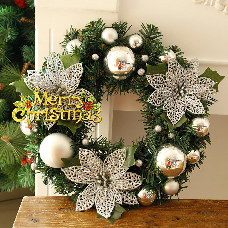 Christmas Wreath Decoration Festive Home Garden and Mall Door Decor