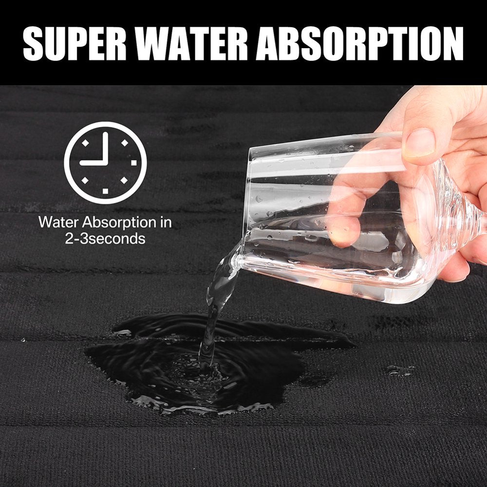 Soft Shaggy Anti-Slide for Bathroom Floor Rug