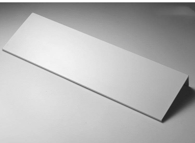 Aluminum Bathroom Shelf No Drill - Wall Mount Tray Storage | Black and White