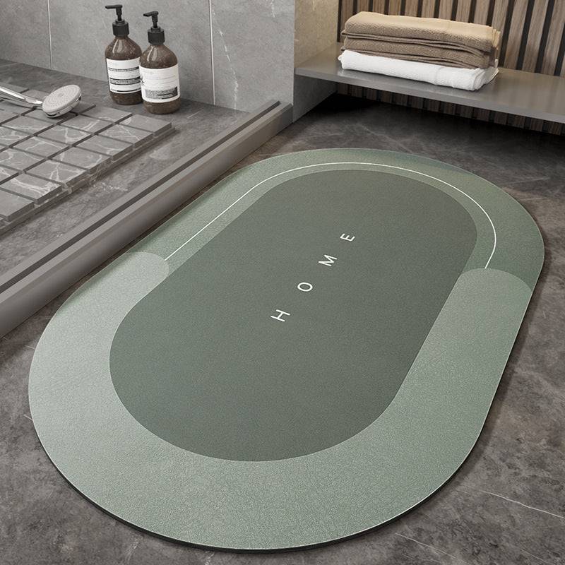 Absorbent Non Slip Floor Mat, Carpet Slip-Resistant Bathing Room Rug Floor, Microfiber Bath Mats for Bathroom Memory Foam Bath Mat Rug