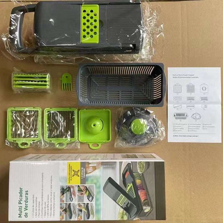 All In One Kitchen Gadgets Manual Food & Vegetable Slicer for Easy Cutting