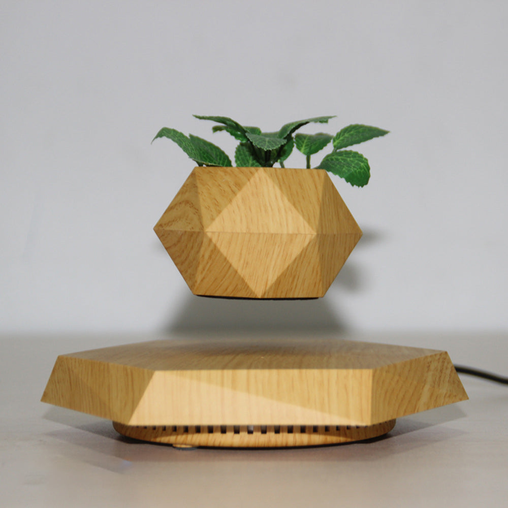 Floating Magnetic Levitating Flower Bonsai Air Floating Plant Pot Home Decor
