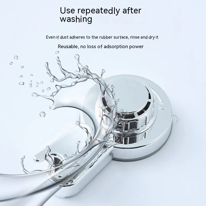 Suction Cup Shower Shelf - No Drill Corner Bathroom Caddy | 9 Styles