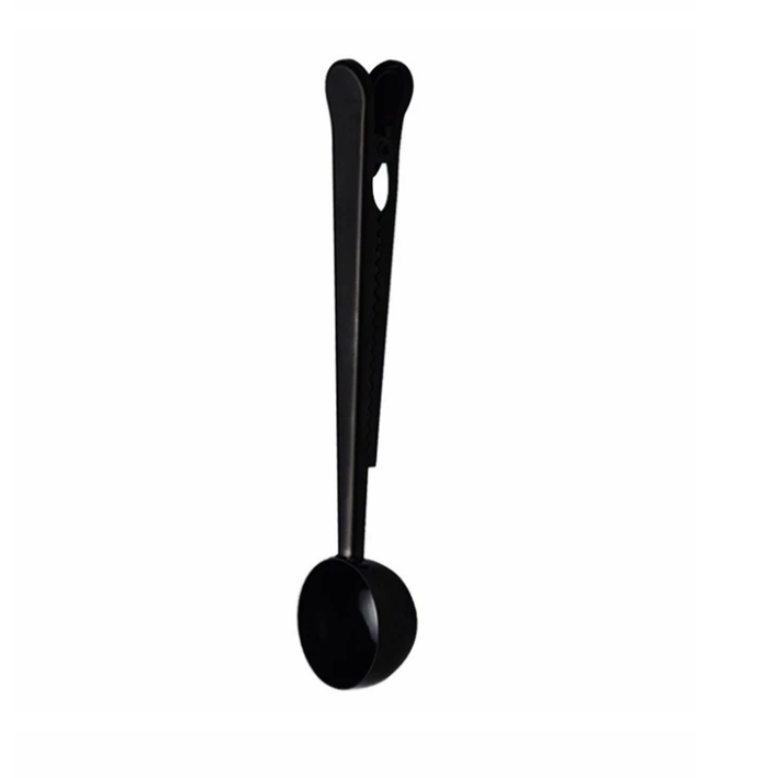 Durable Stainless Steel Coffee Scoop Clip with Bag Sealer & Measuring Spoon