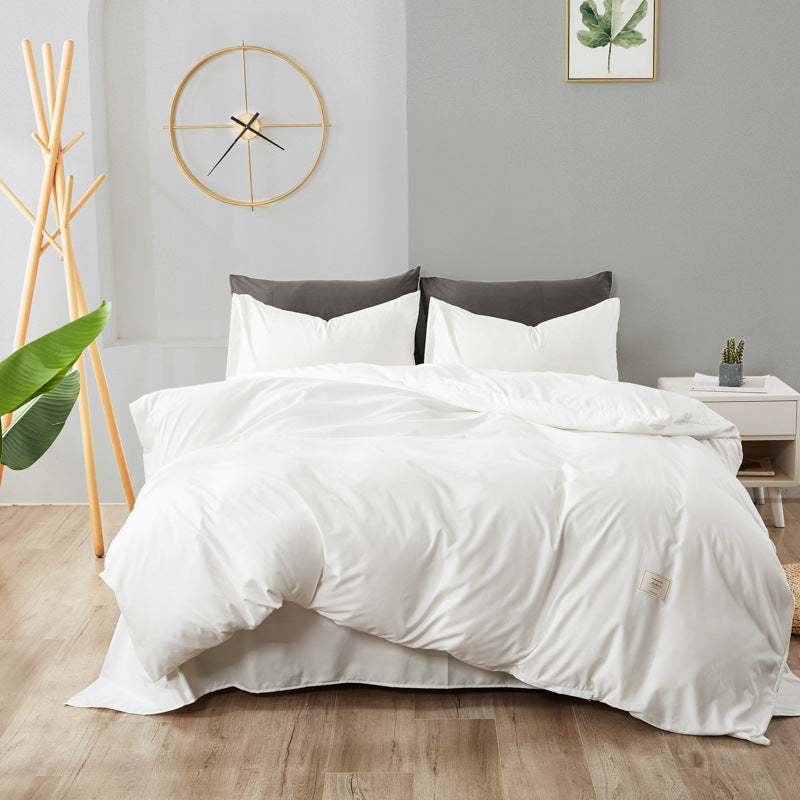 Splendas Soft Cotton Duvet Cover Set 4-Piece Breathable Wrinkle Resistant | Twin Queen King