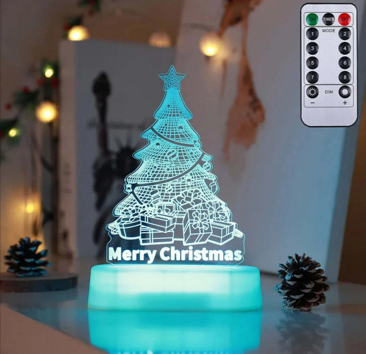 3D Acrylic Led Christmas Tree Lights