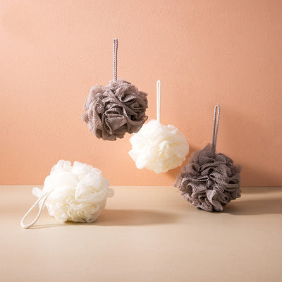 Bath Sponge Scrubber Ball Exfoliating Shower Loofah for Body Cleansing and Lather