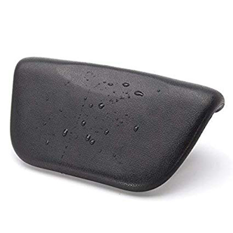 PU Bath Pillow with Suction Cups Ergonomic Waterproof Bathtub Cushion for Neck Support