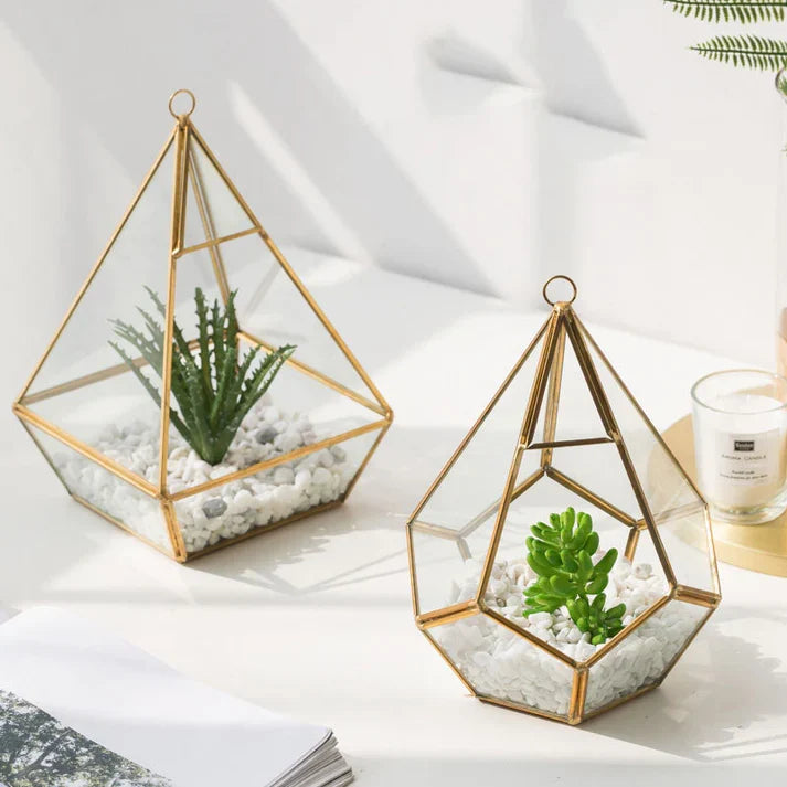 Home Succulent Flower Vase Decoration Modern Indoor Tabletop Vase Decoration
