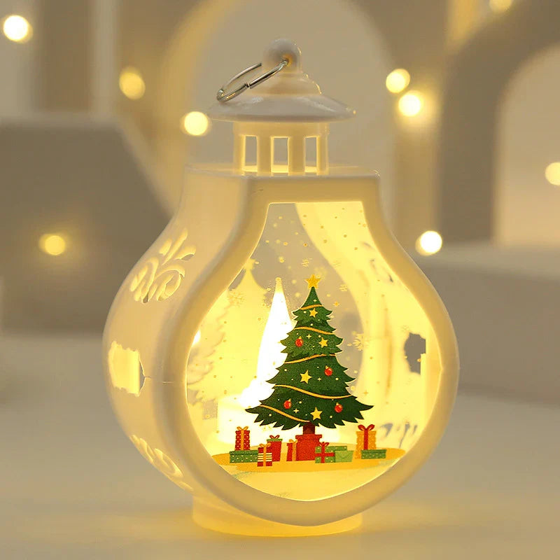 High Quality Christmas candle lamp Romantic Ornaments
