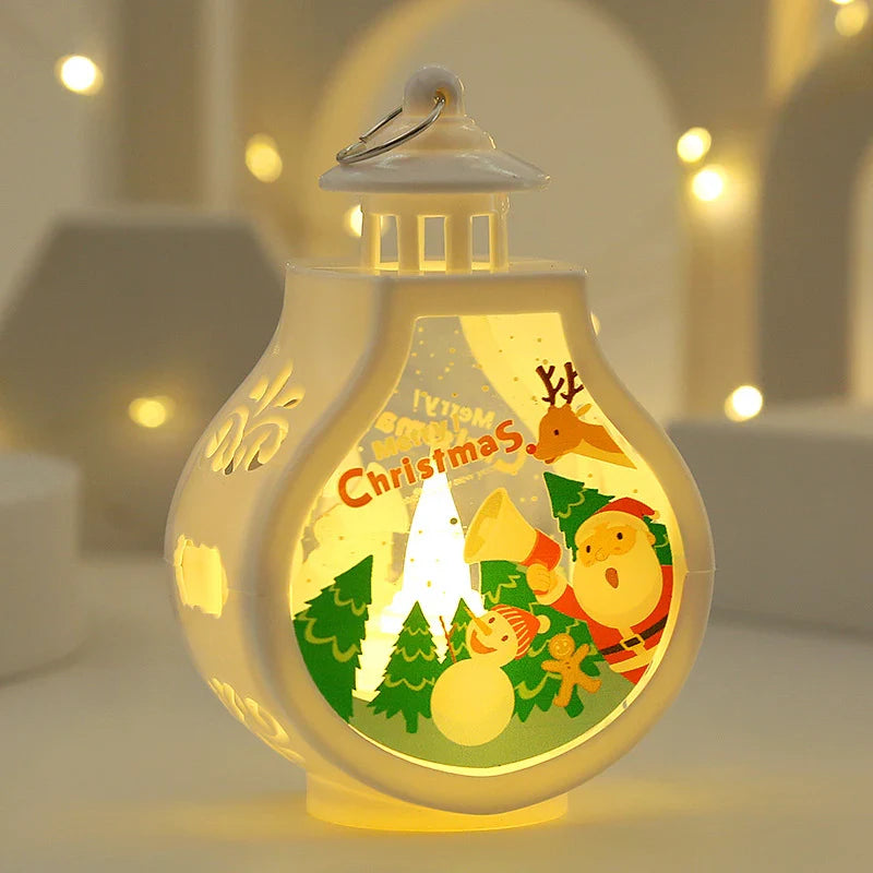 High Quality Christmas candle lamp Romantic Ornaments