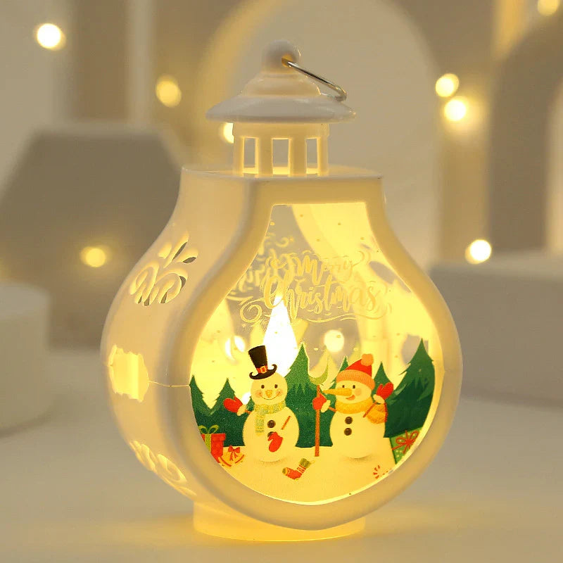 High Quality Christmas candle lamp Romantic Ornaments