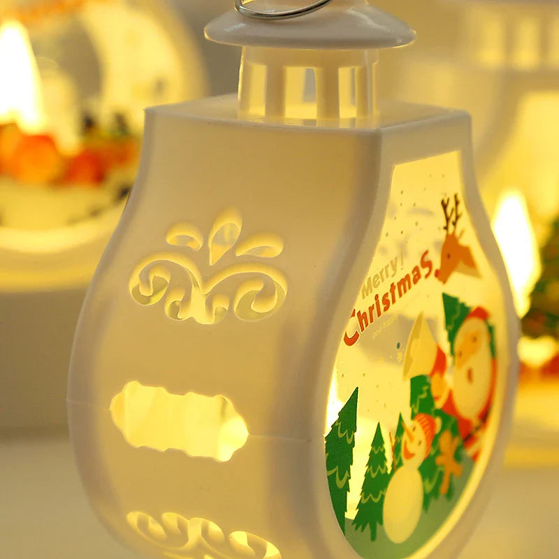 High Quality Christmas candle lamp Romantic Ornaments