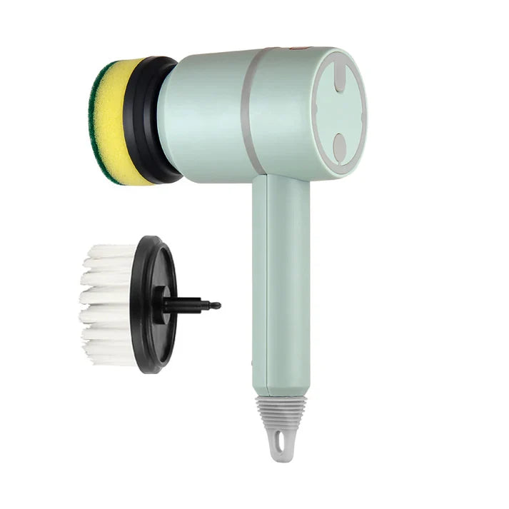 Automatic Cleaning Brush USB Rechargeable Electric Scrubber for Kitchen & Bathroom