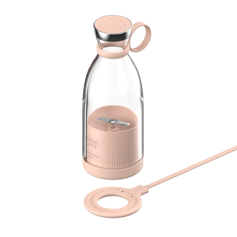 350ML Electric Juicer Blender Portable USB Rechargeable Mixer Cup for Home & Travel