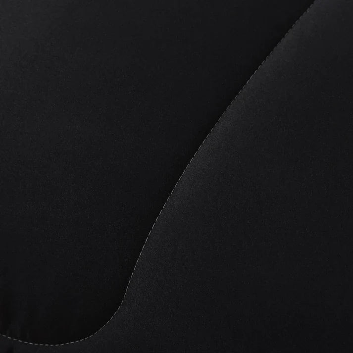 Black Classic Queen All Seasons-Reversible Microfiber Comforter