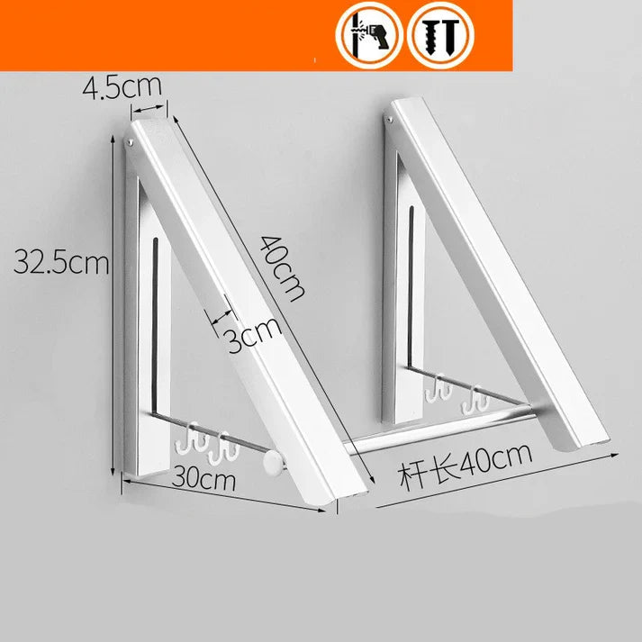 Waterproof Aluminum Retractable Wall Hanger