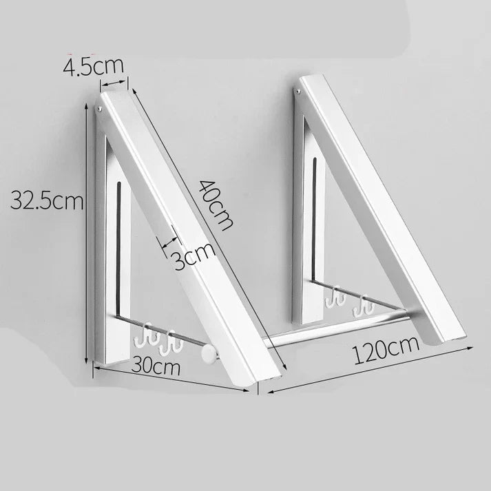 Waterproof Aluminum Retractable Wall Hanger