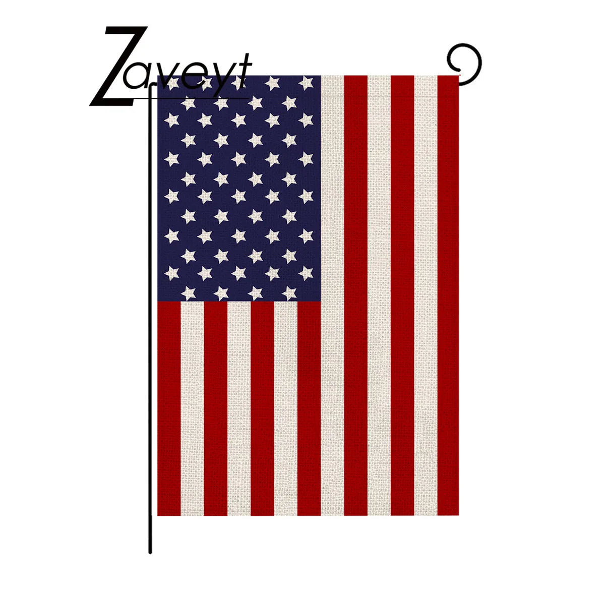 USA Flag For Decoration 420 LED String Waterproof Outdoor Light Display