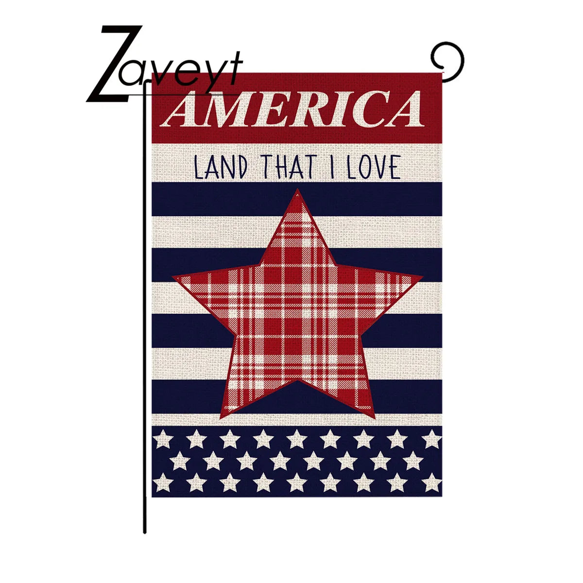 USA Flag For Decoration 420 LED String Waterproof Outdoor Light Display