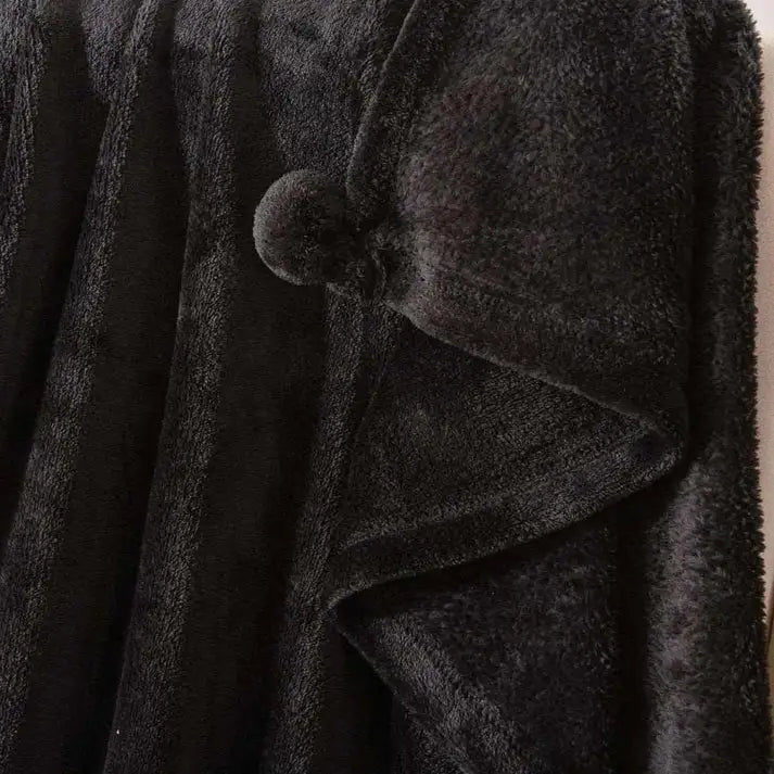 Soft and Comfort Velvet Plush Throw with Size in 50"X70" Inch