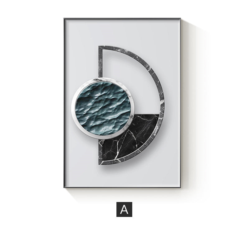 Abstract Geometric Canvas Painting Picture Without Frame Home Decor Wall Poster