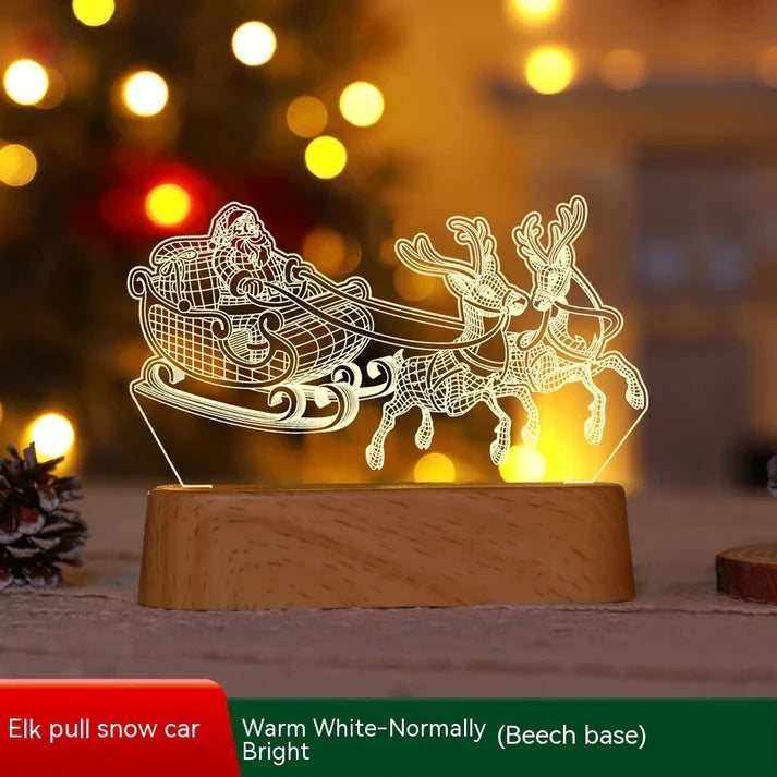 3D Acrylic Led Christmas Tree Lights