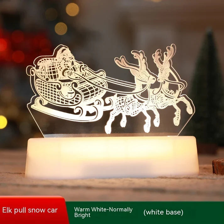 3D Acrylic Led Christmas Tree Lights