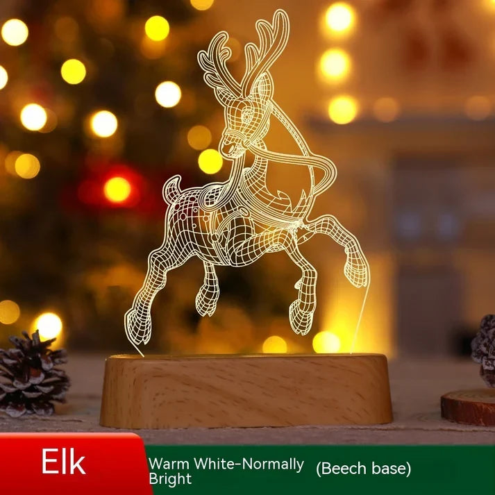 3D Acrylic Led Christmas Tree Lights