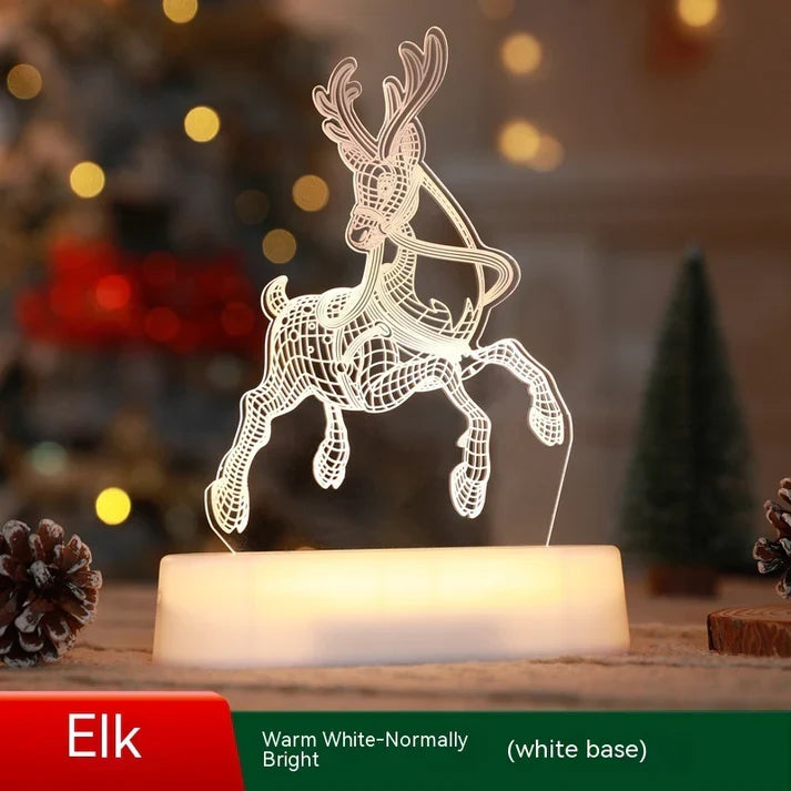 3D Acrylic Led Christmas Tree Lights