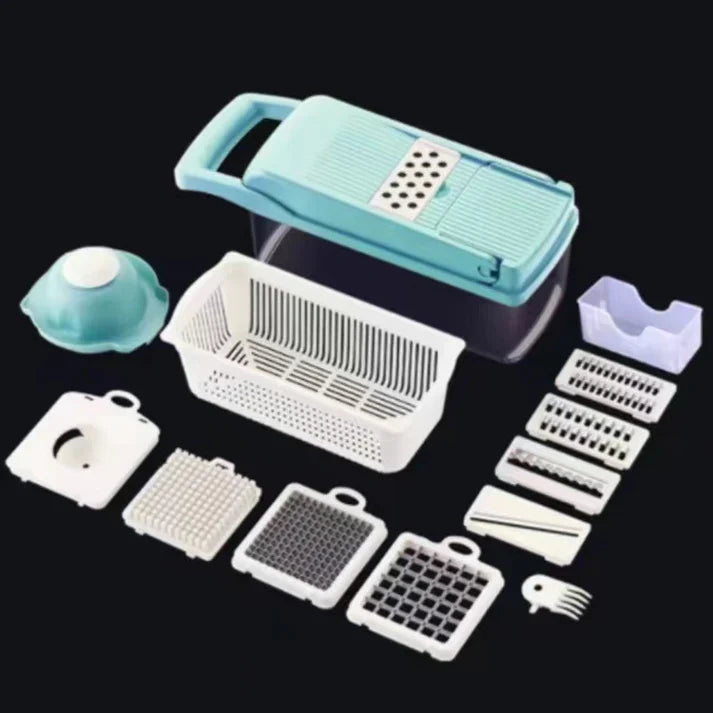 All In One Kitchen Gadgets Manual Food & Vegetable Slicer for Easy Cutting