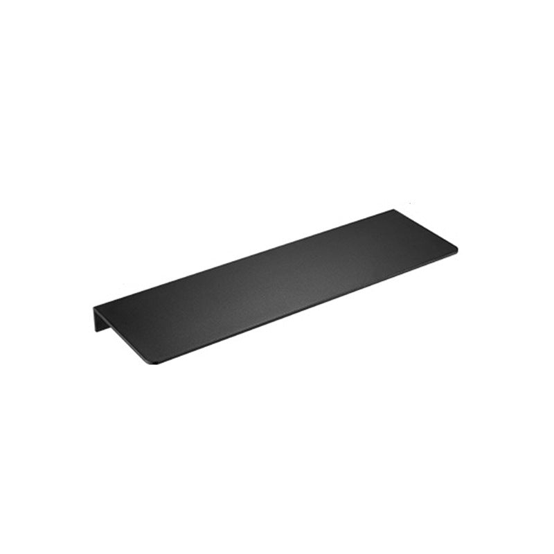 Aluminum Bathroom Shelf No Drill - Wall Mount Tray Storage | Black and White