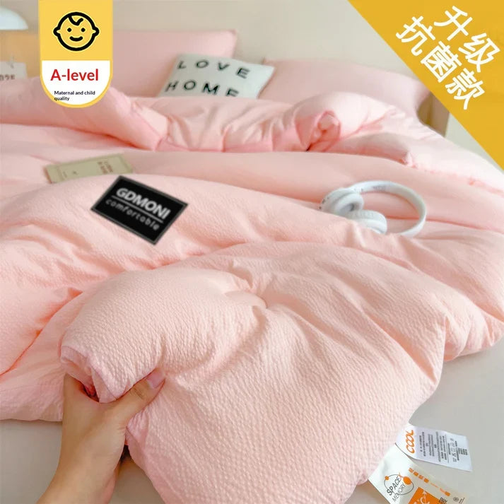 Antibacterial Duvet – All Season Washed Cotton Comforter | 4 Weights