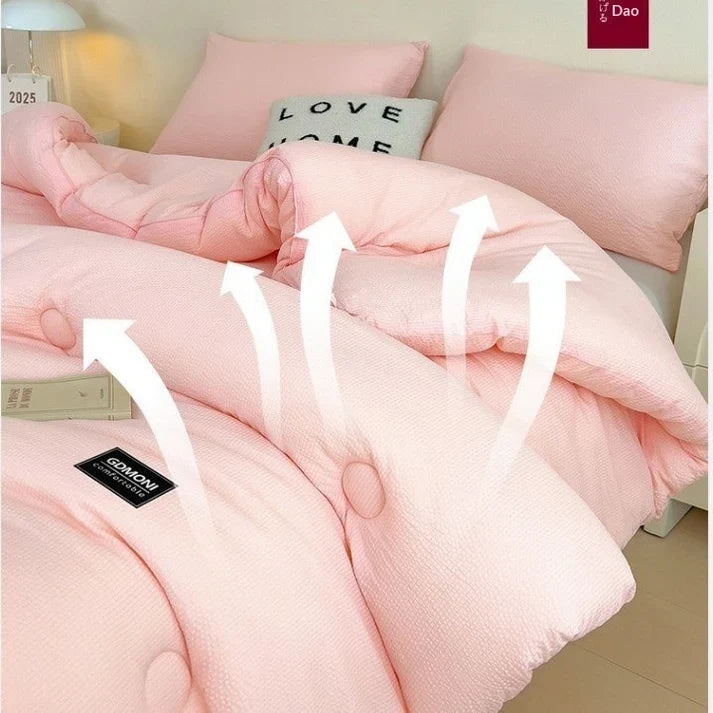 Antibacterial Duvet – All Season Washed Cotton Comforter | 4 Weights