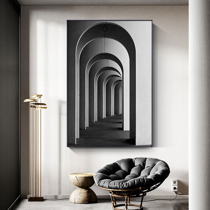 Art Pavilion Living Room Decor Canvas Painting