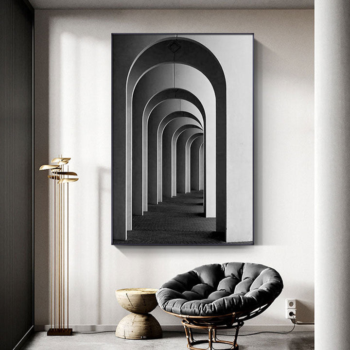 Art Pavilion Living Room Decor Canvas Painting