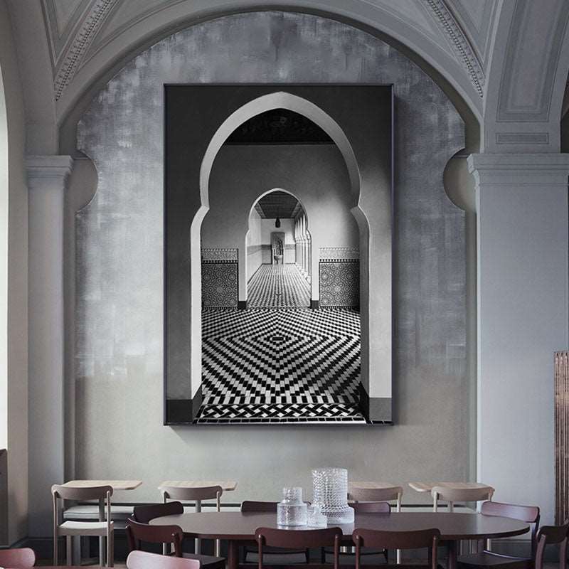 Art Pavilion Living Room Decor Canvas Painting