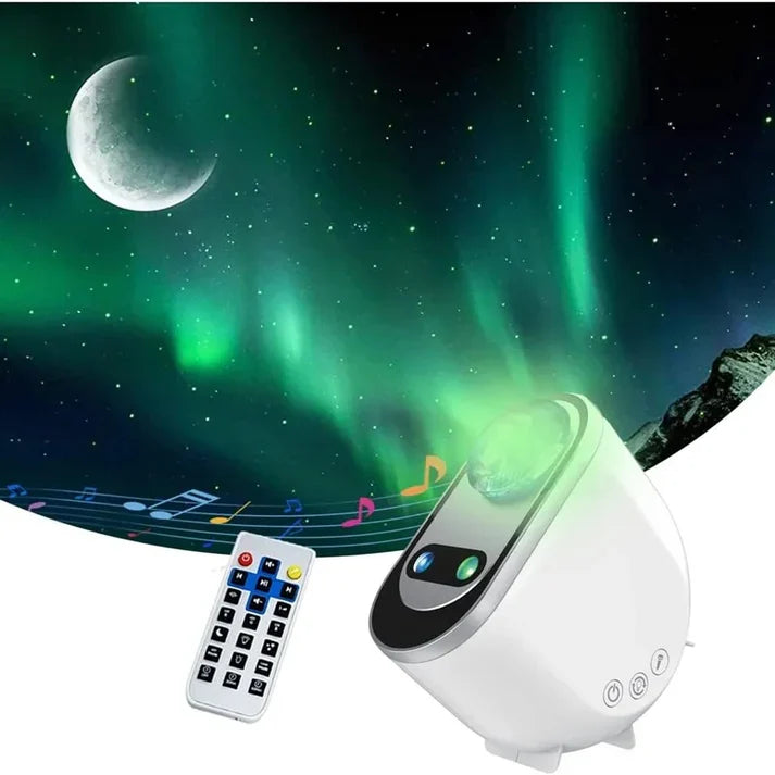 Aurora Borealis Northern Lights Portable Projectors! Galaxy Star, Moon (Bedroom Decor)
