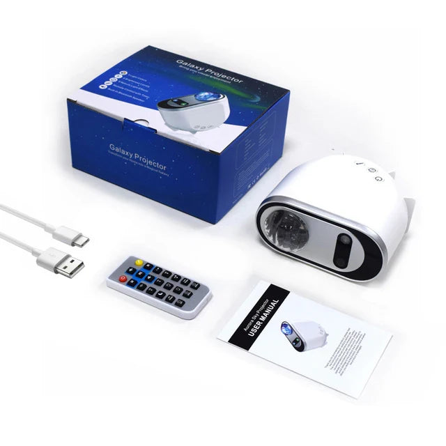 Aurora Borealis Northern Lights Portable Projectors! Galaxy Star, Moon (Bedroom Decor)